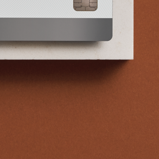 Ramp card close up