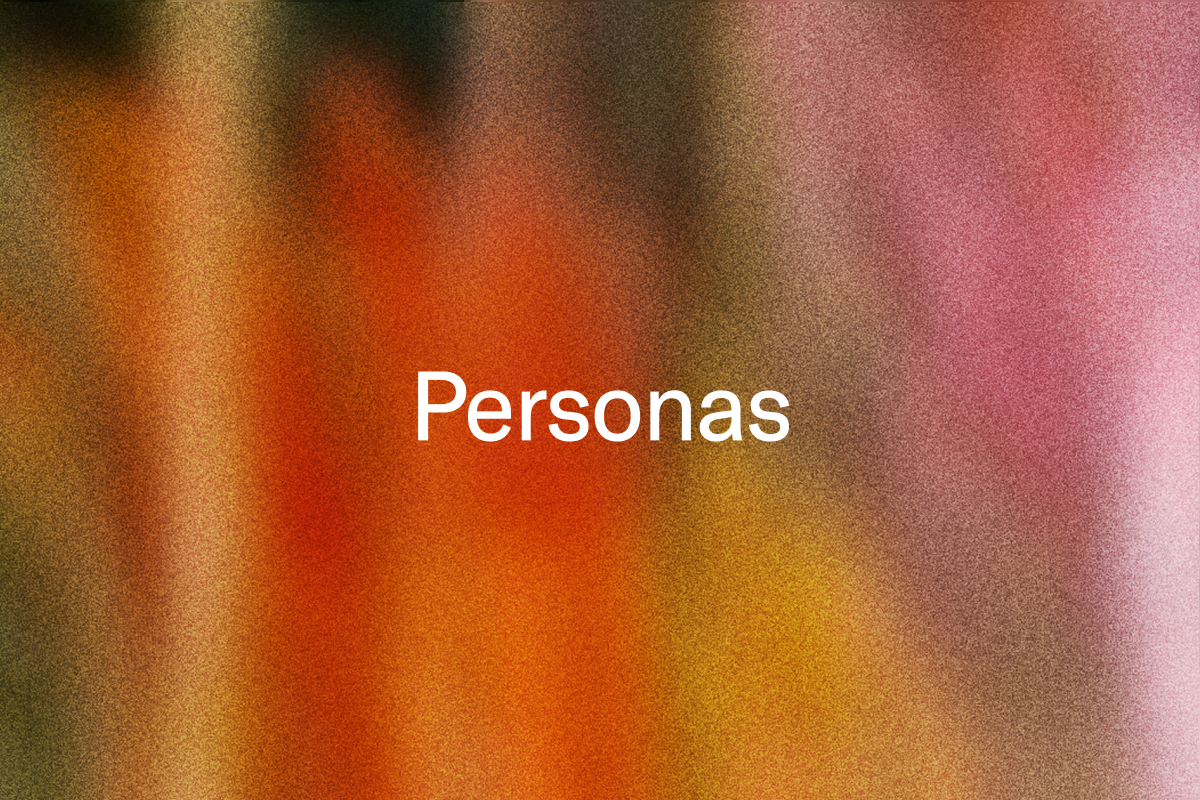 Personas by sierra blog
