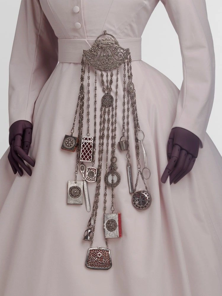Cut-Steel Chatelaine