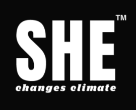 She Changes Climate logo