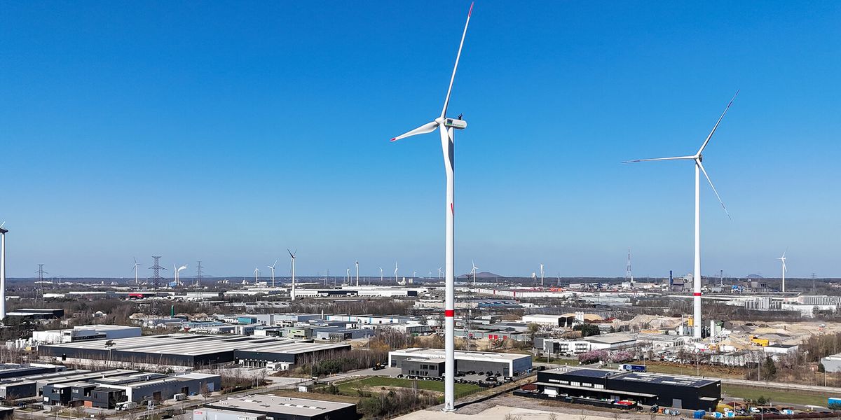 Windturbines Genk-Zuid