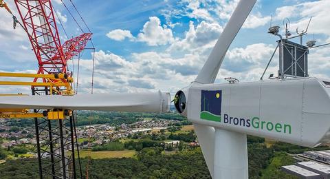 Windturbine Bilzen Kieleberg
