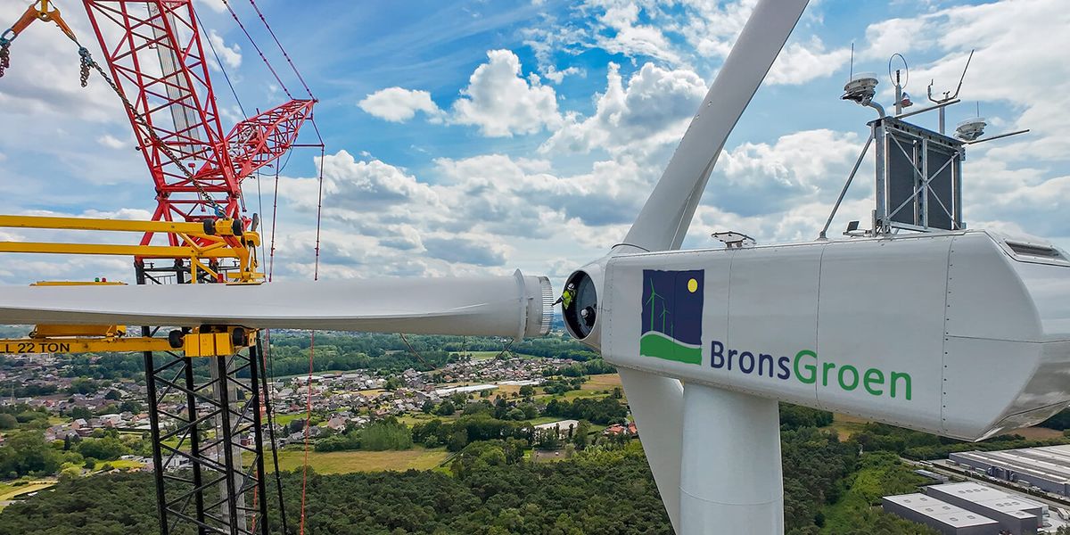 Windturbine Bilzen Kieleberg