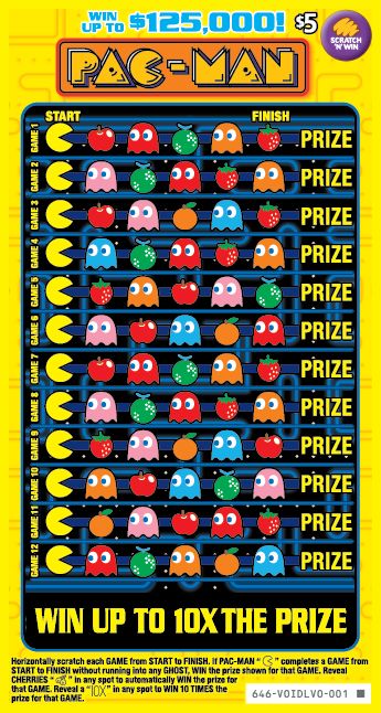 PAC-MAN front ticket preview