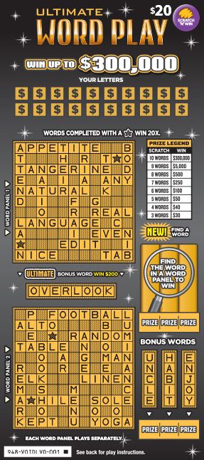 Ultimate Word Play front ticket preview