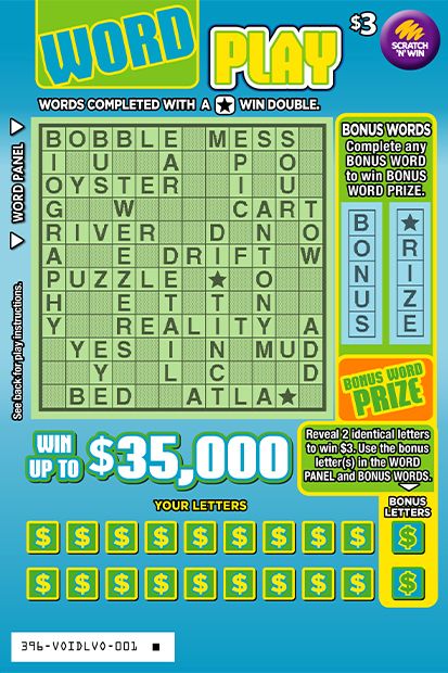 Word Play front ticket preview