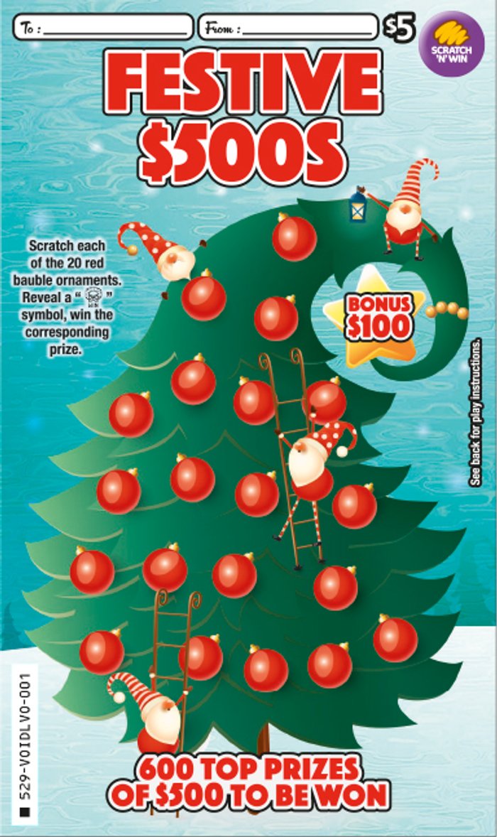 Festive 500s front ticket preview