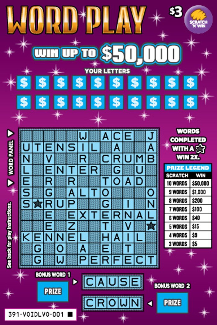 Word Play front ticket preview