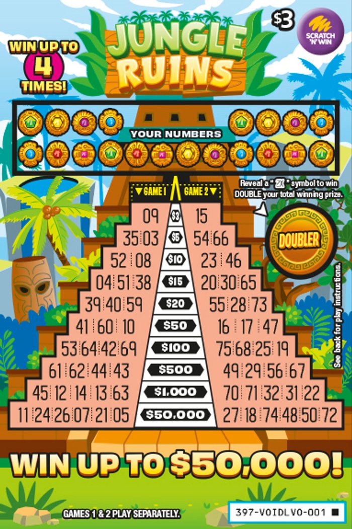 $3 Jungle Ruins front ticket preview