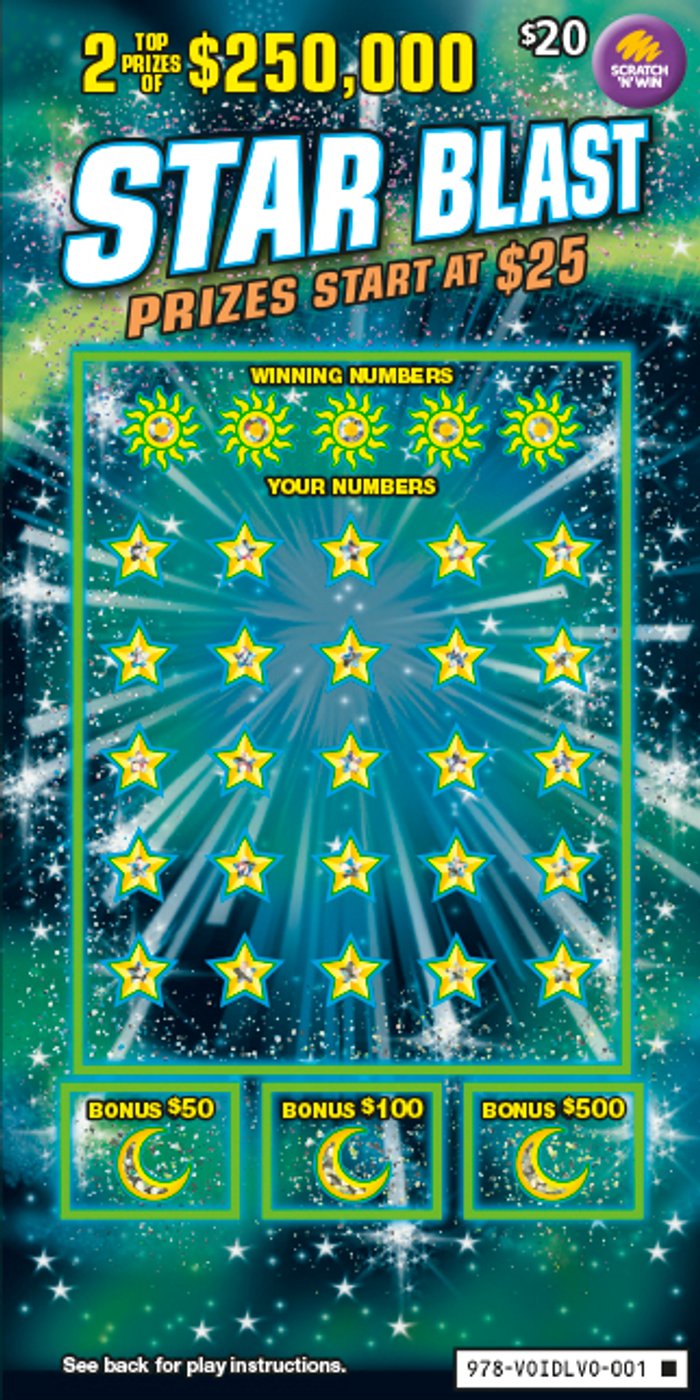 Star Blast front ticket preview