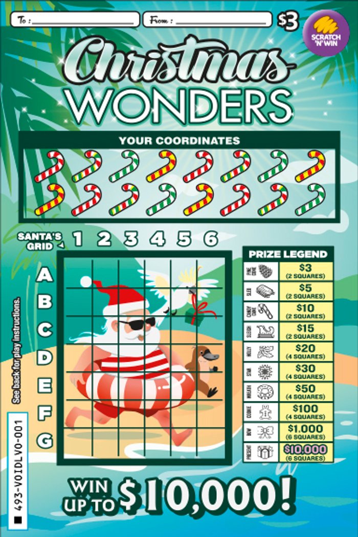 Christmas Wonders front ticket preview