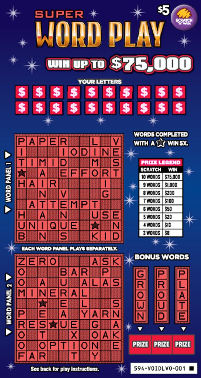 Super Word Play front ticket preview