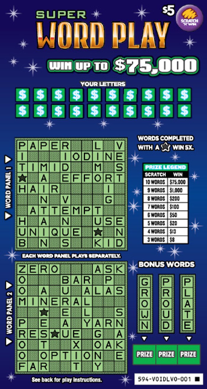 Super Word Play front ticket preview