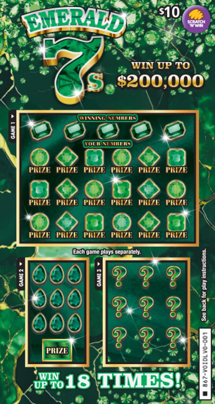 Emerald 7s front ticket preview