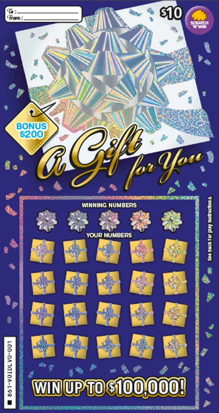 $10 A Gift For You front ticket preview