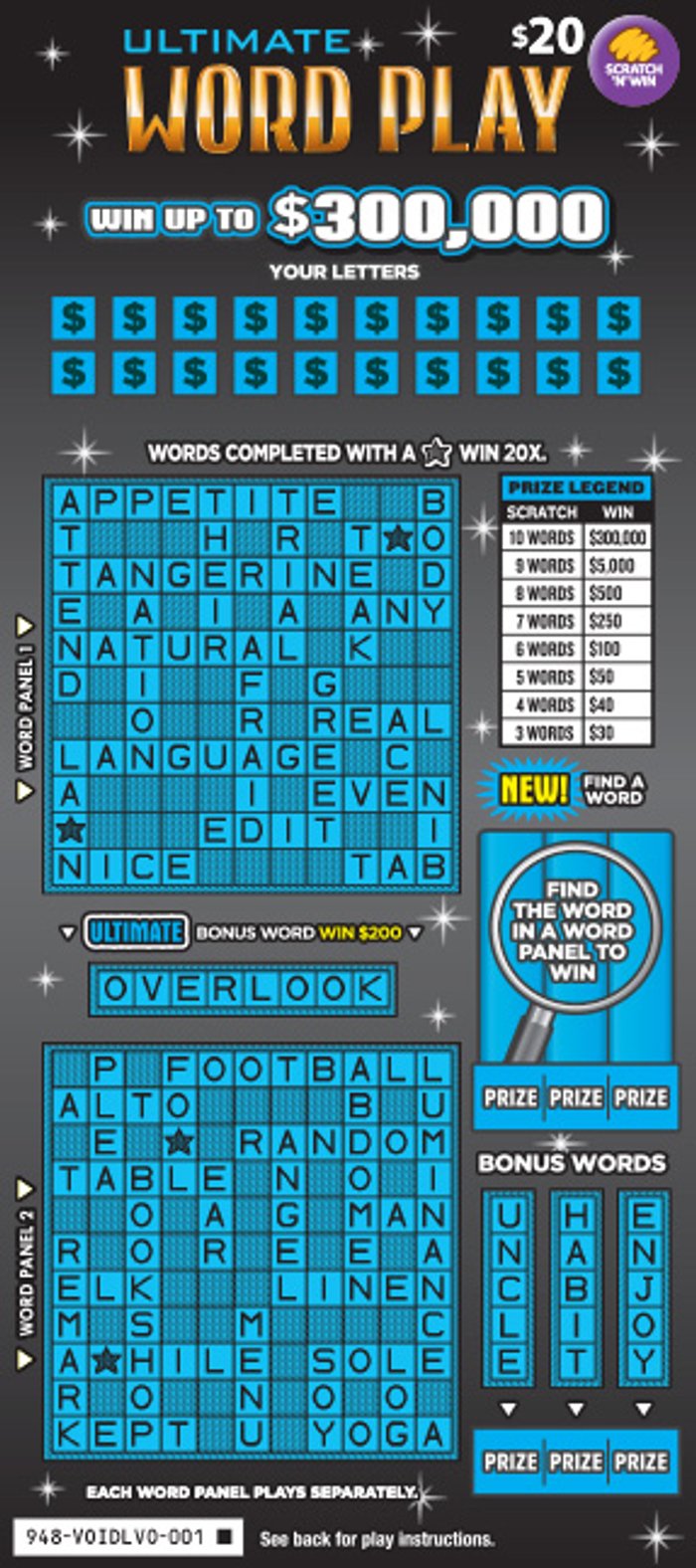 Ultimate Word Play front ticket preview