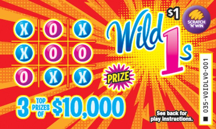 $1 Wild 1s front ticket preview