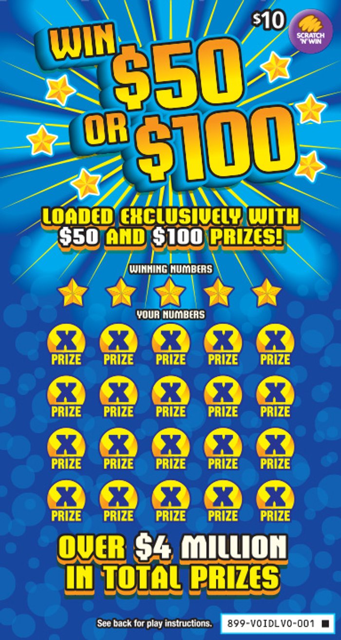 $10 Win $50 or $100 front ticket preview