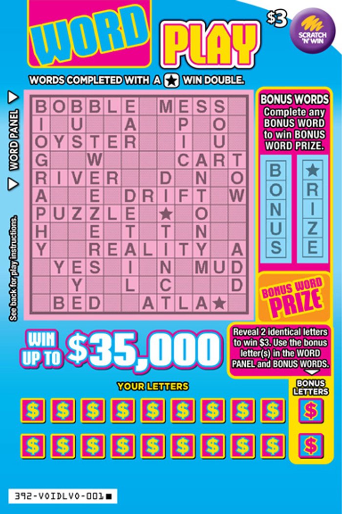 Word Play front ticket preview