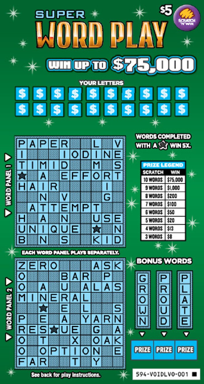 Super Word Play front ticket preview
