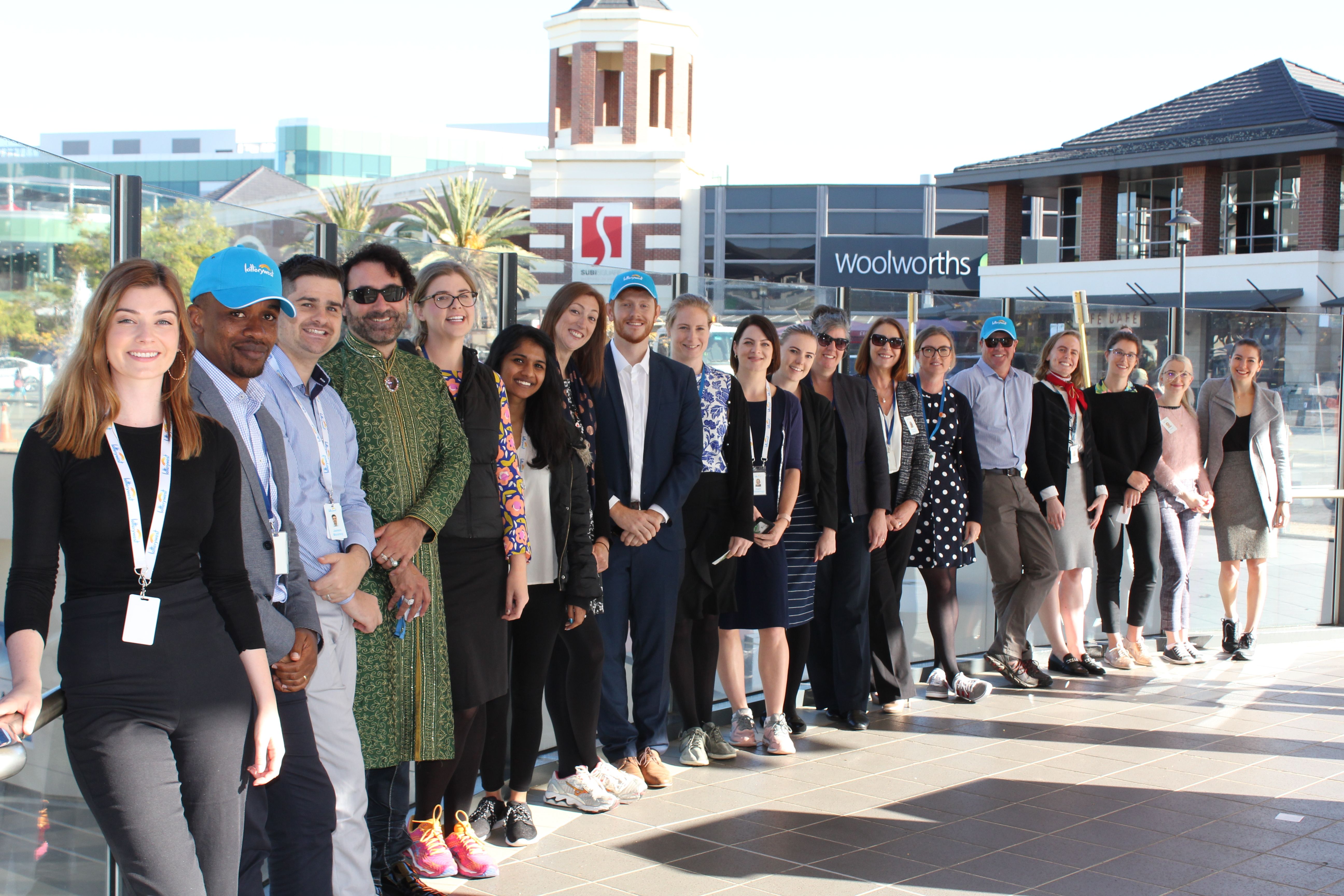 Lotterywest and Healthway staff being active commuters