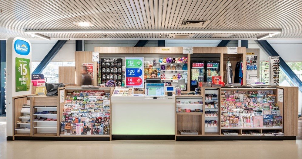 Lotterywest retailer kiosk