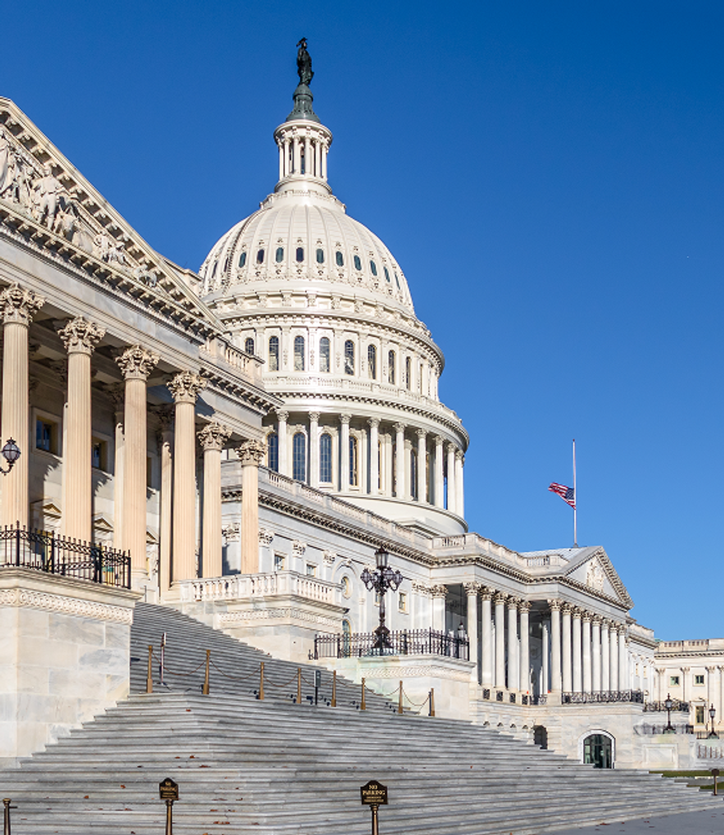 The U.S. Capitol building.