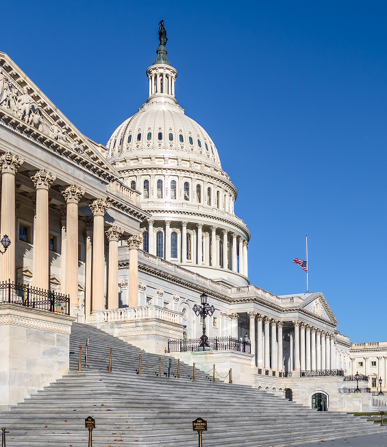 The U.S. Capitol building.