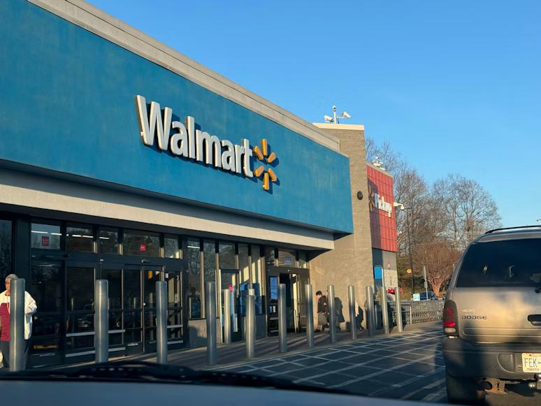 Front of a Walmart store - Surebright
