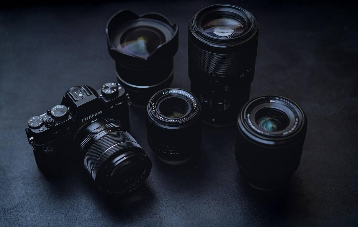Camera and photography gear with warranty on them