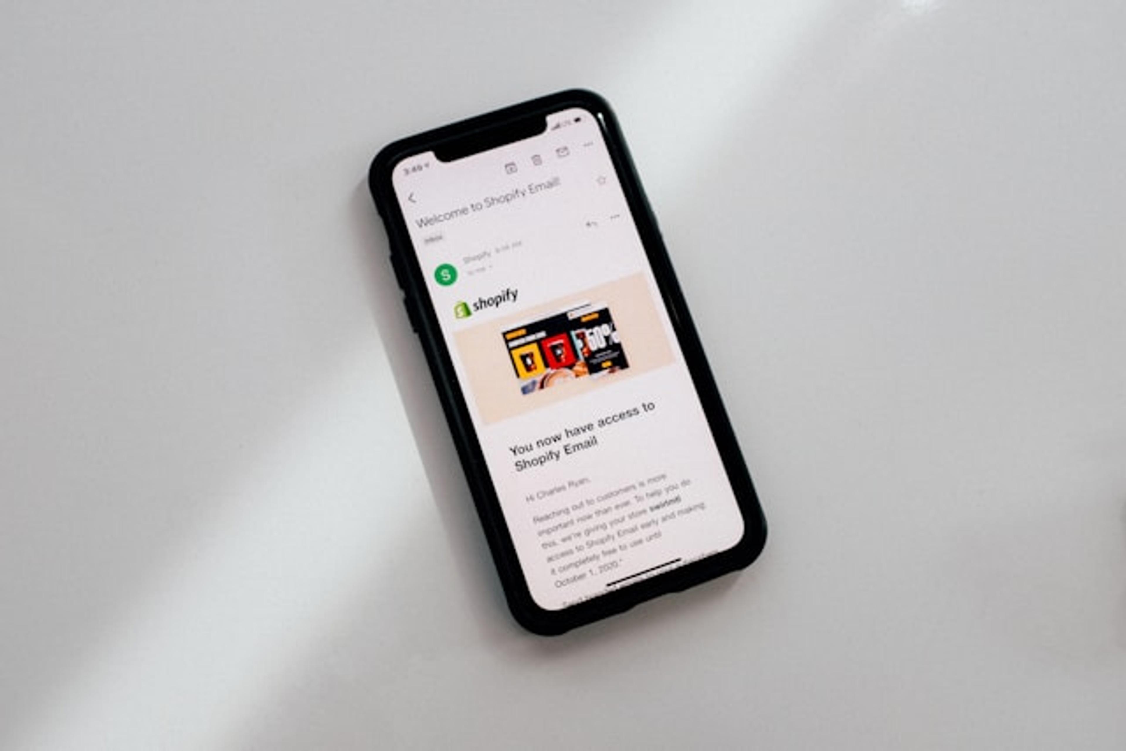 Shopify storefront