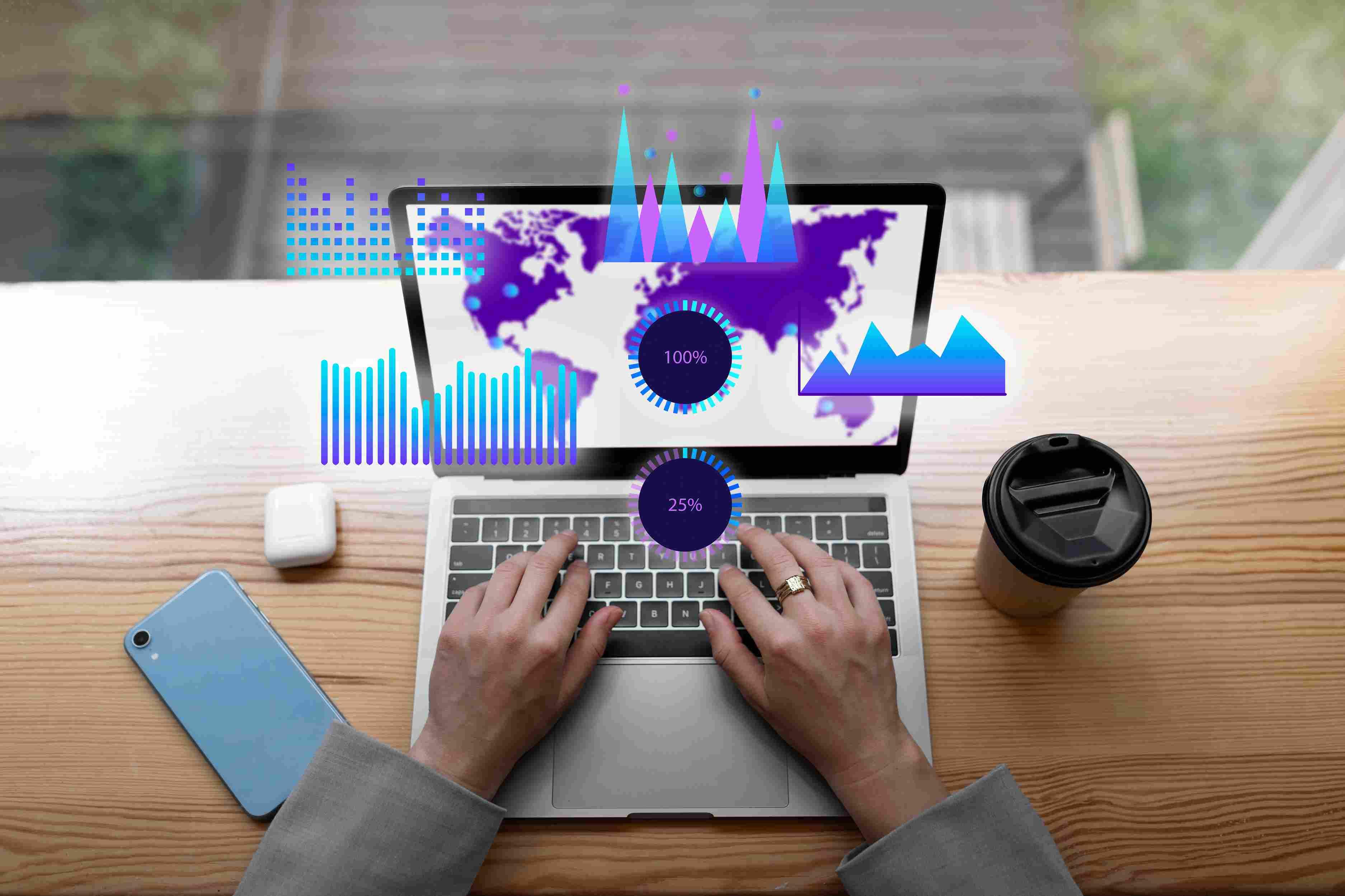 Analyzing interconnected retail metrics for a comprehensive business overview.