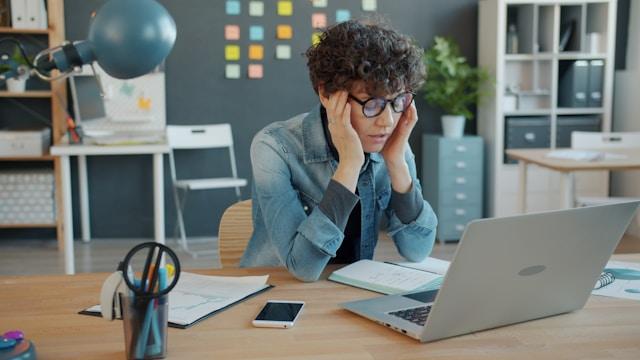 Frustrated ecommerce merchant