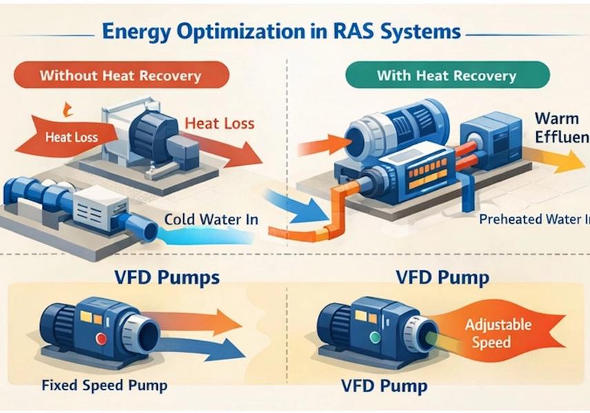 Energy Efficiency in RAS: Strategies to Reduce Operational Costs in Canadian Aquaculture