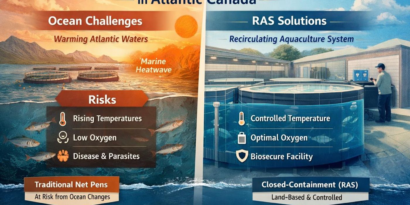 Climate-Resilient Aquaculture in Atlantic Canada: How RAS Shields Fish Farming from a Warming Ocean