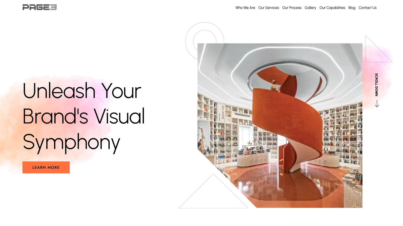 Page3mm Website  — 1