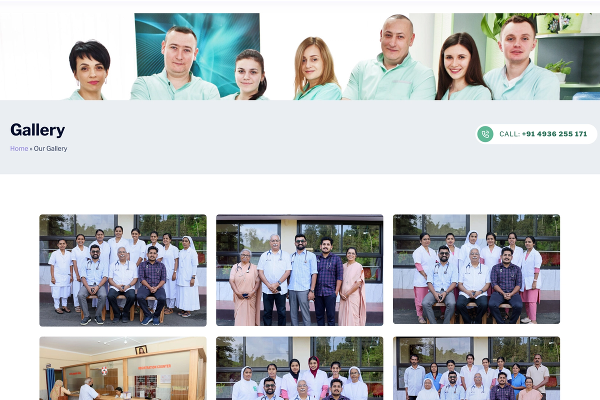 Good shepherd Website Re-design — 1