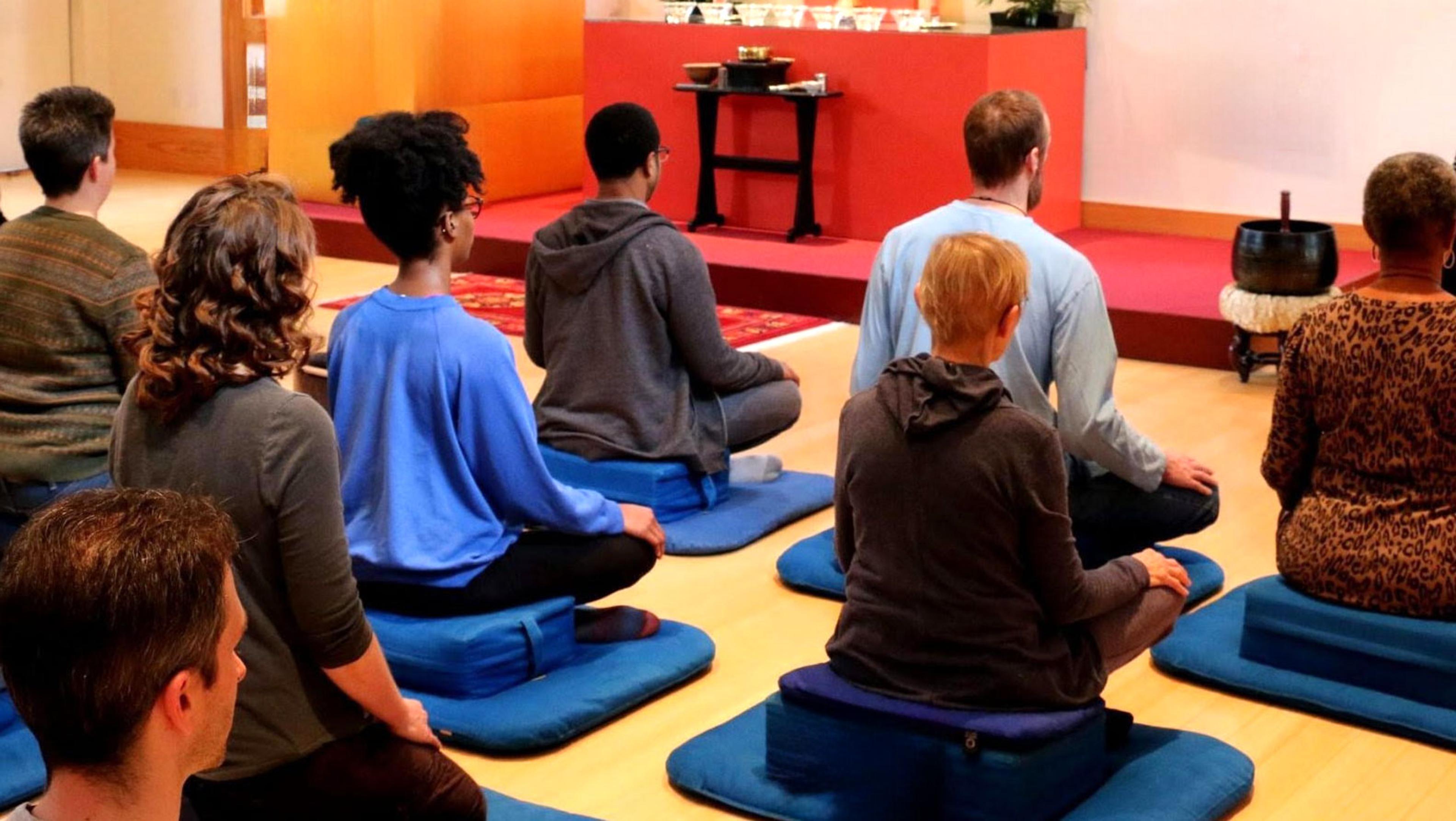 Meditating People