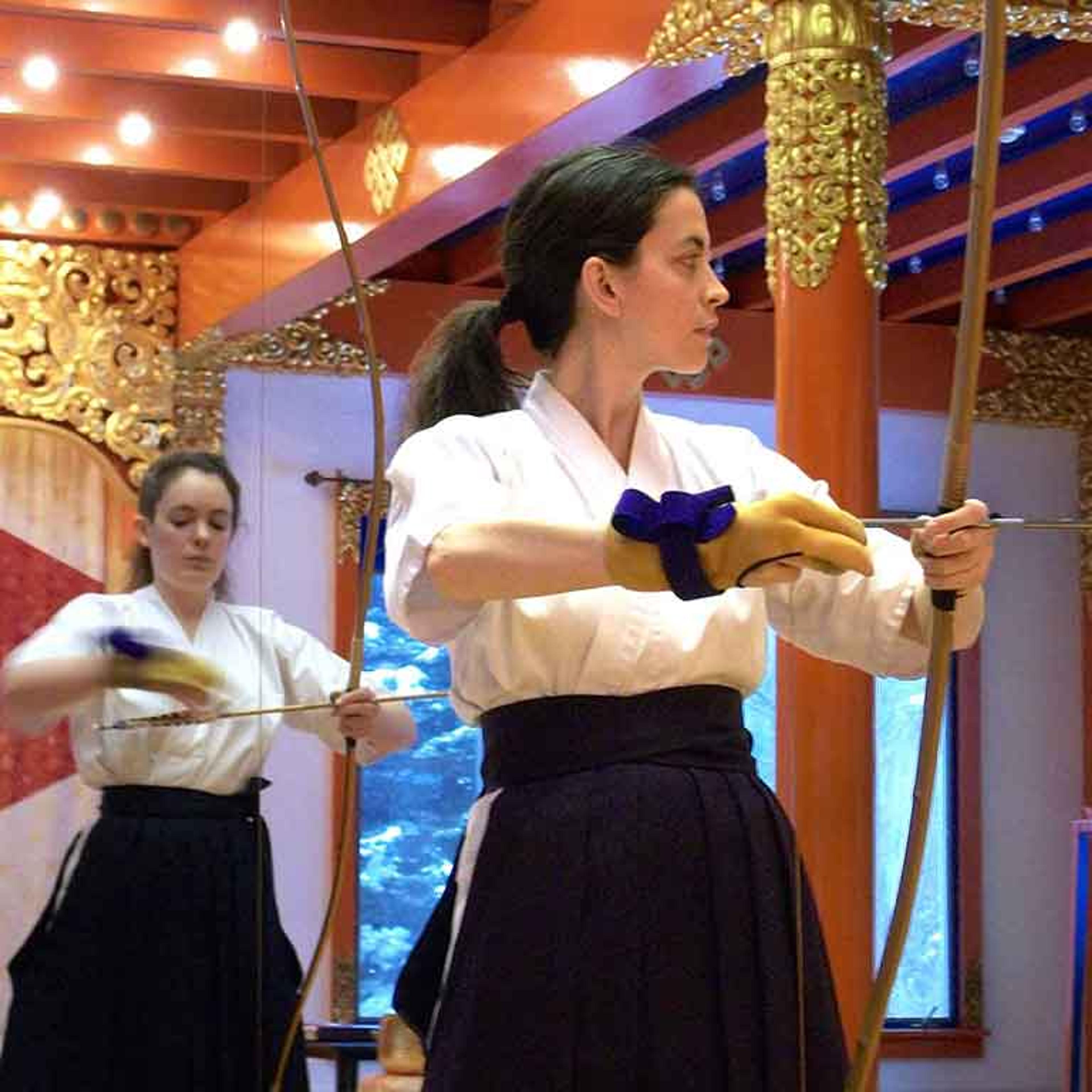Kyudo retreats at Karme Choling meditation retreat center, Vermont