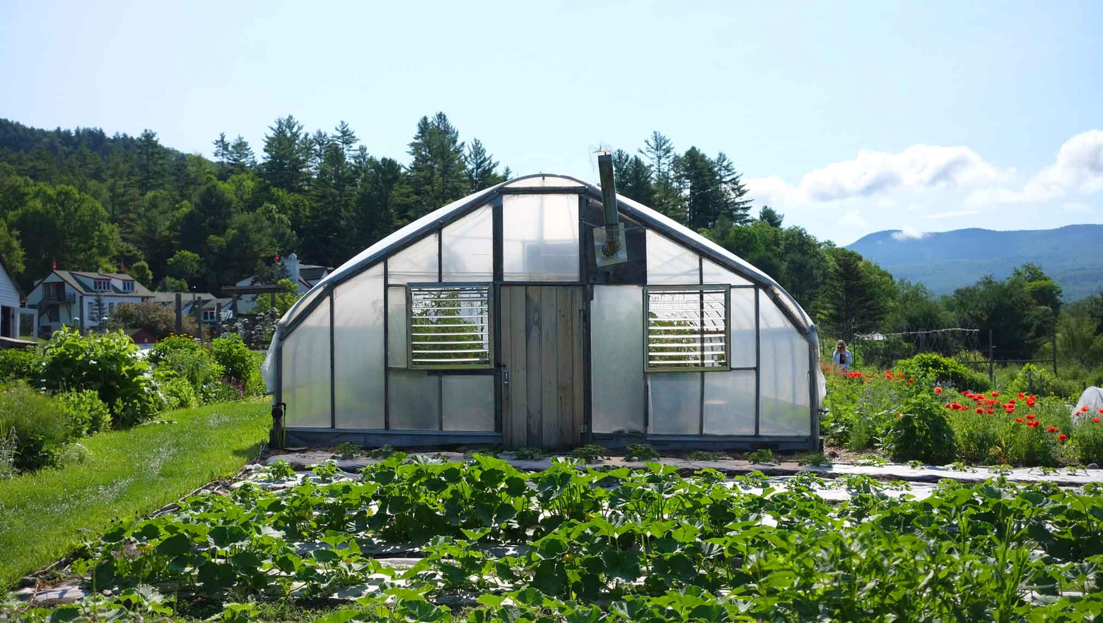 Organice Garden at Karme Choling Meditation Retreat Center, Vermont