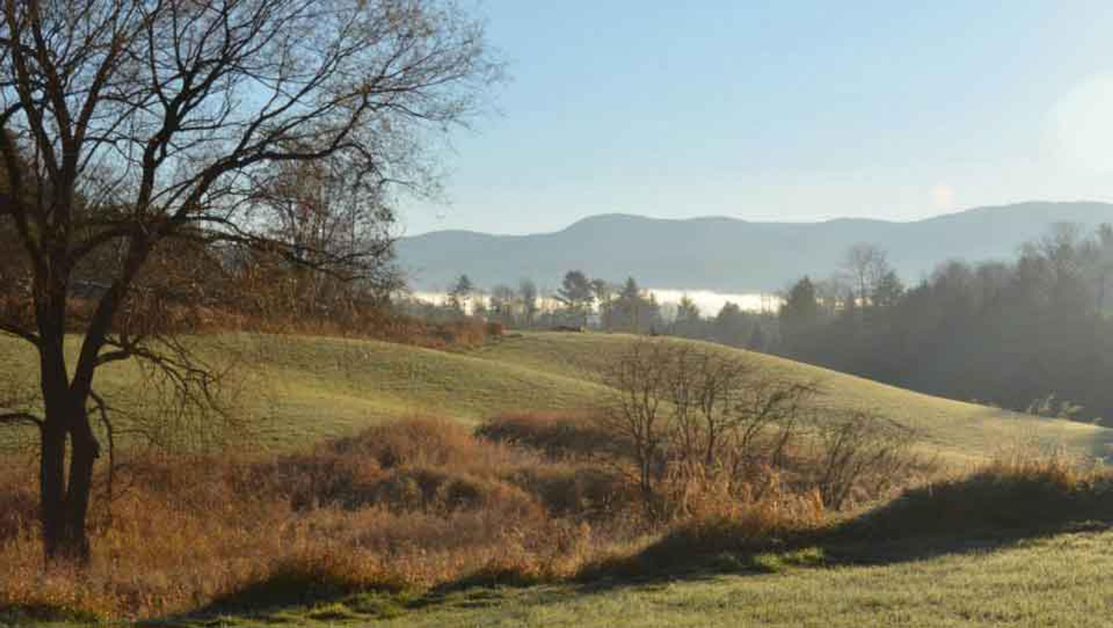 There's miles of walking & hiking trails at Karme Choling Meditation Retreat Center, Vermont