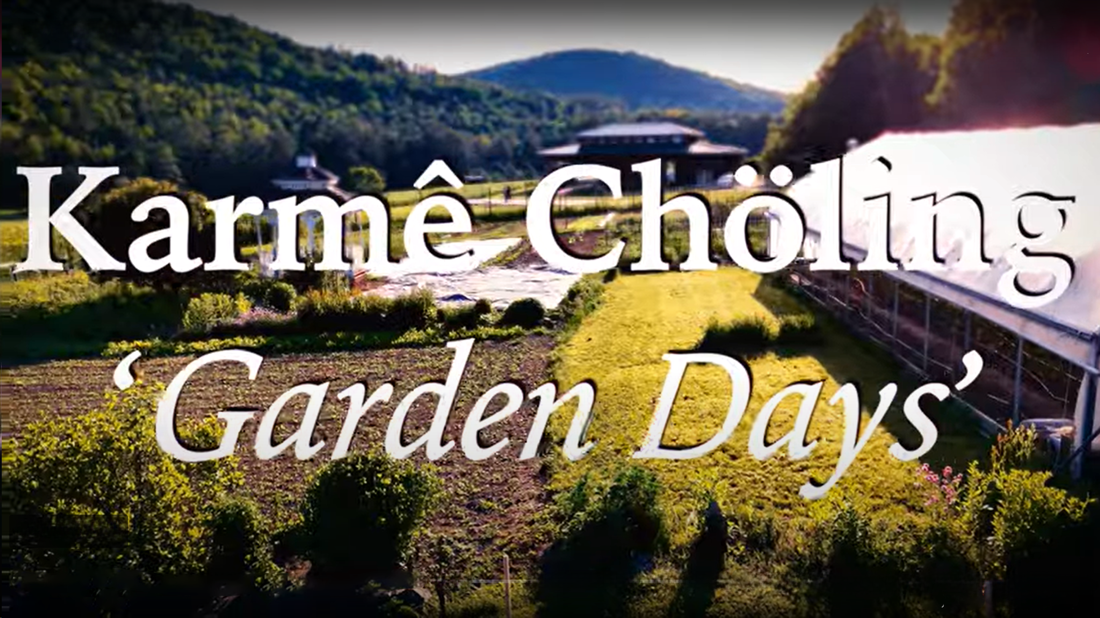 Garden Days Video