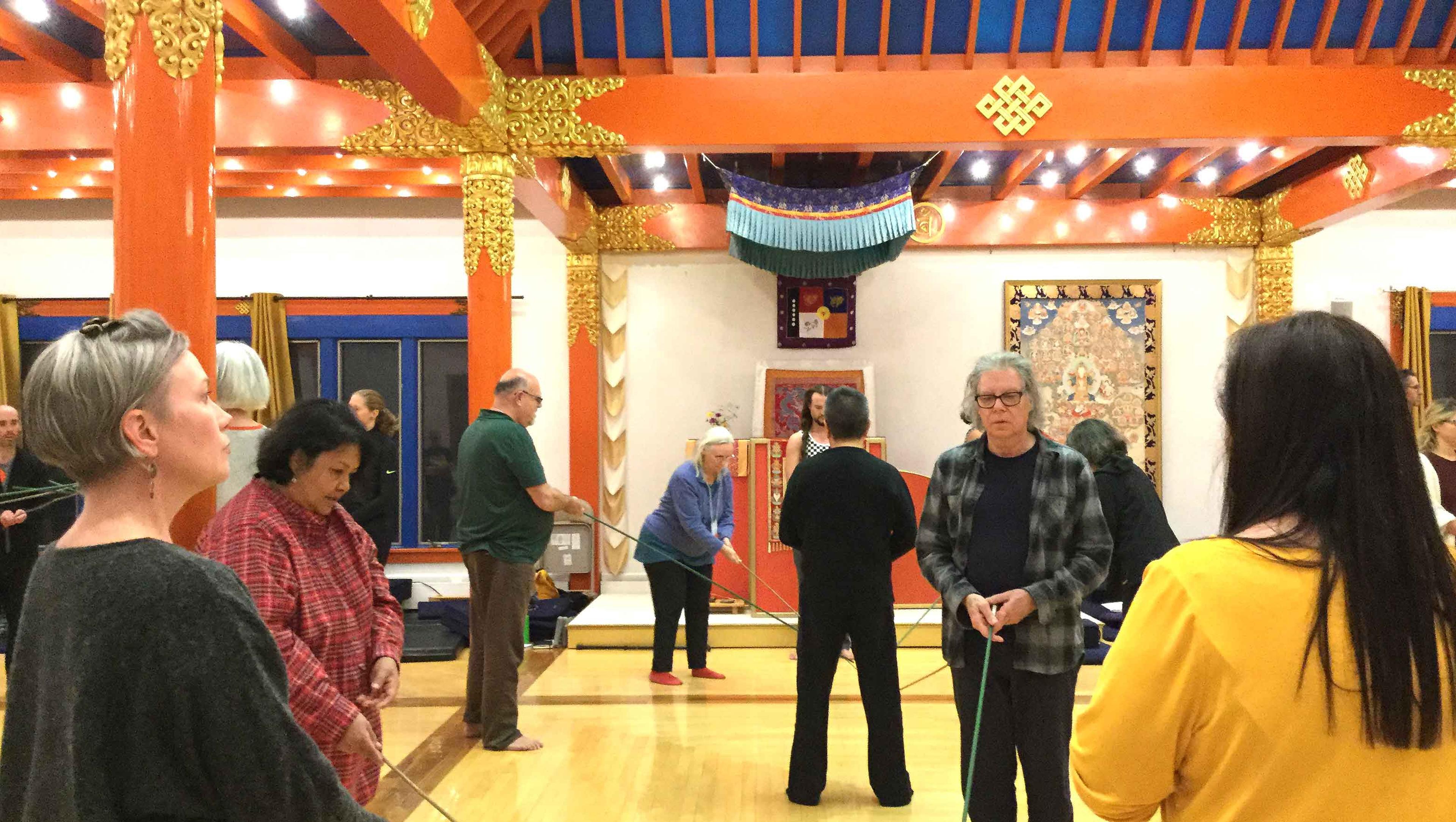 Mudra Space Awareness programs at Karme Choling Meditation Retreat Center, Vermont