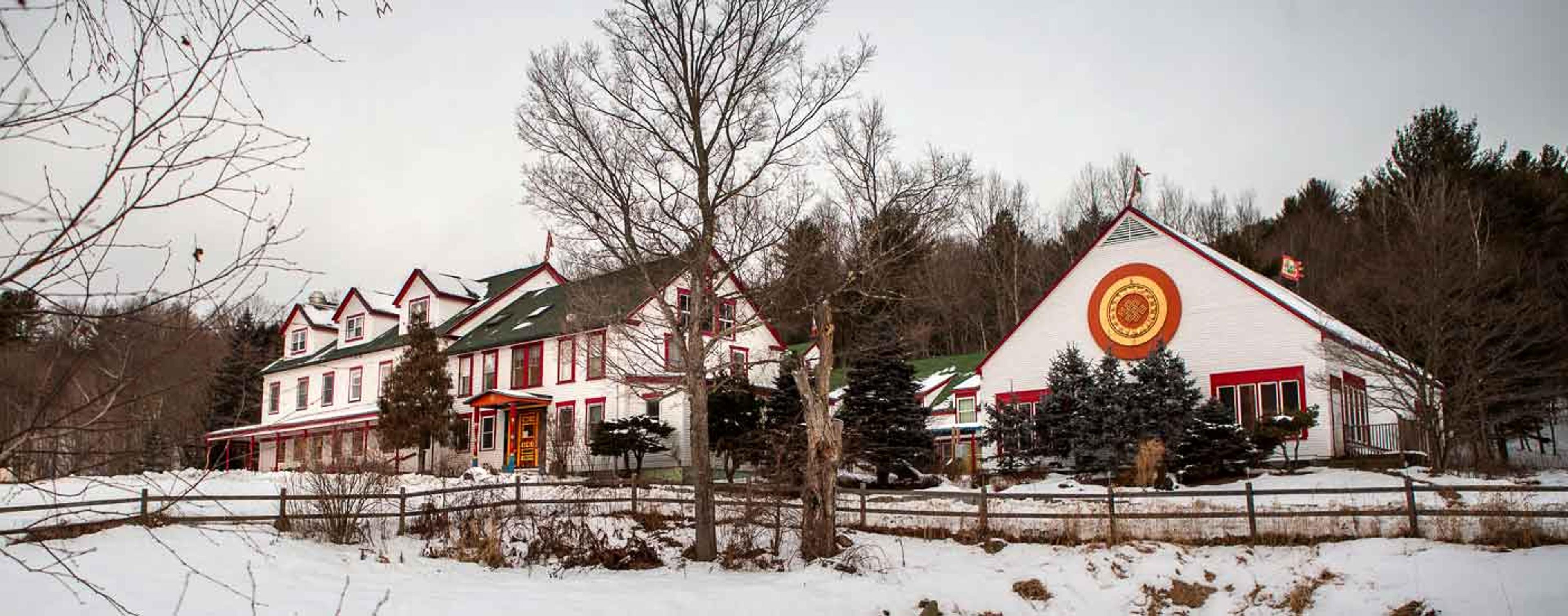 Main House at Karme Choling Meditation Retreat Center, Vermont