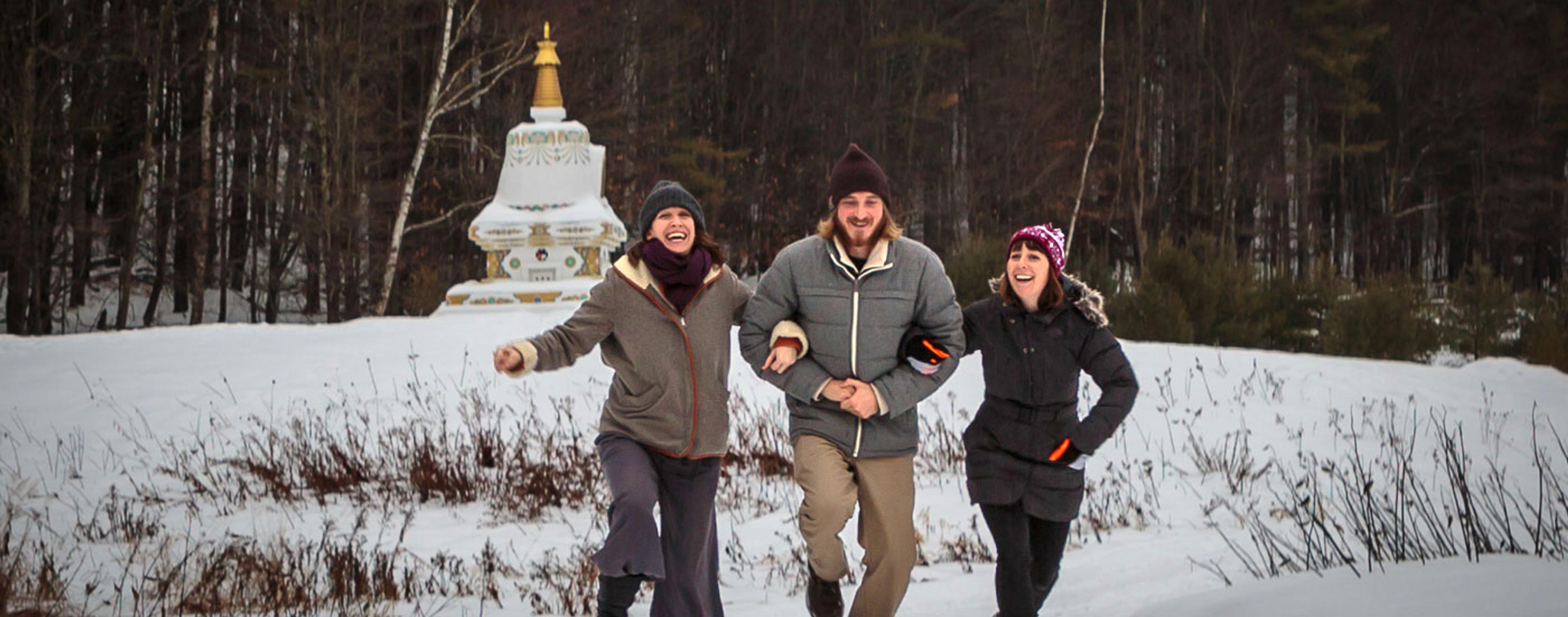 Residency at Karme Choling meditation retreat center, Vermont