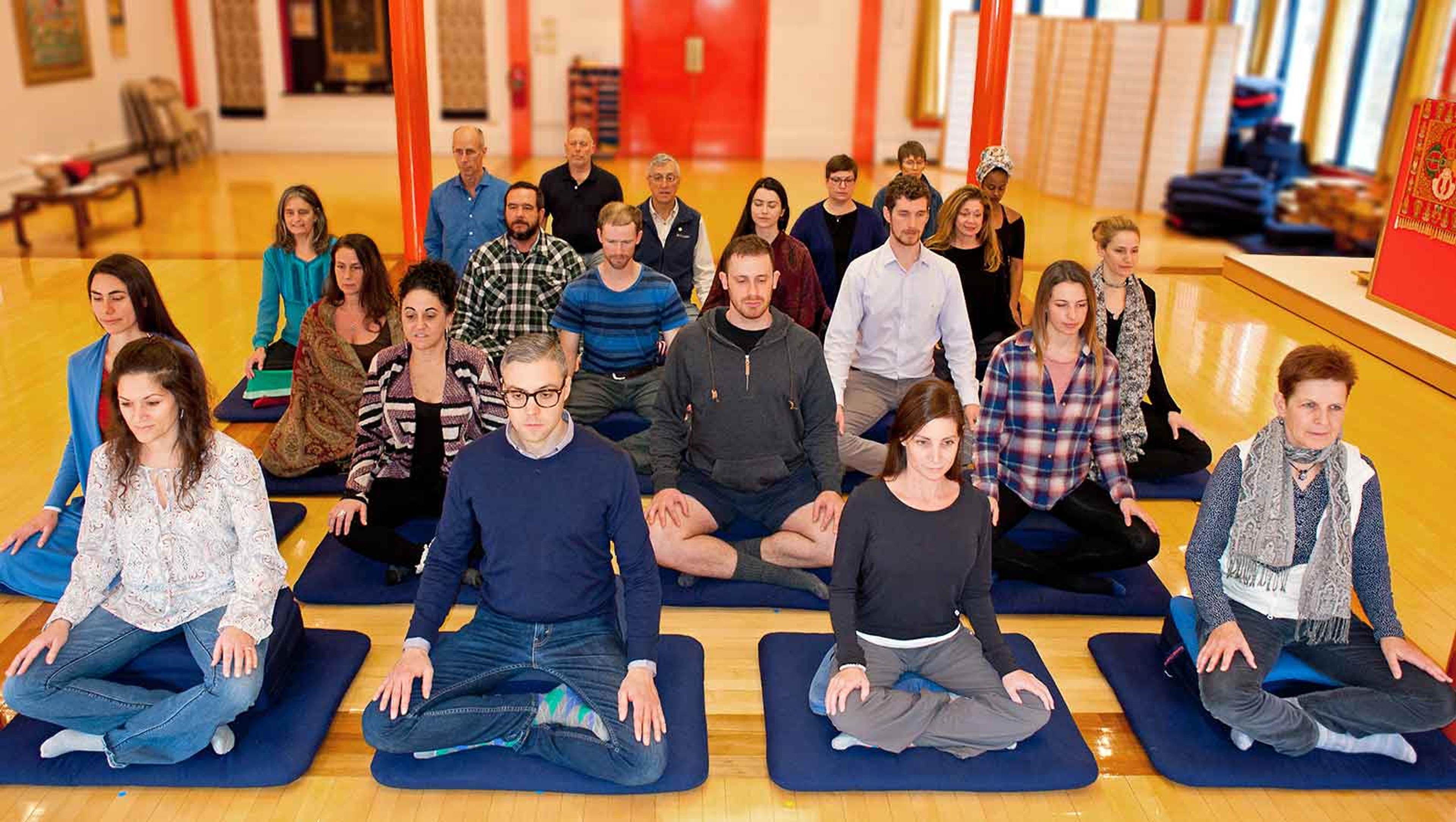 Meditation community, Karme Choling meditation retreat center, Vermont