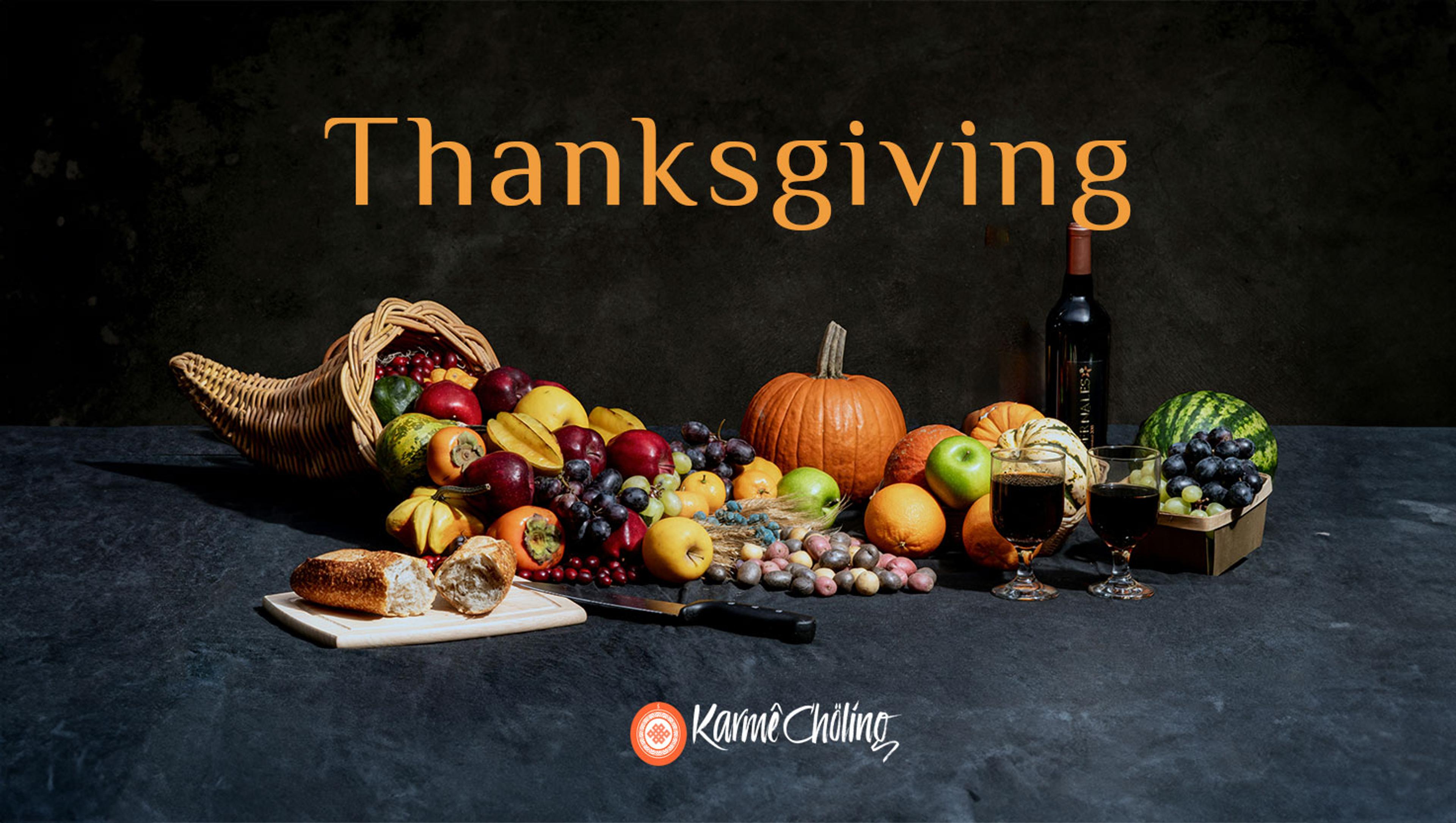 Thanksgiving at Karme Choling