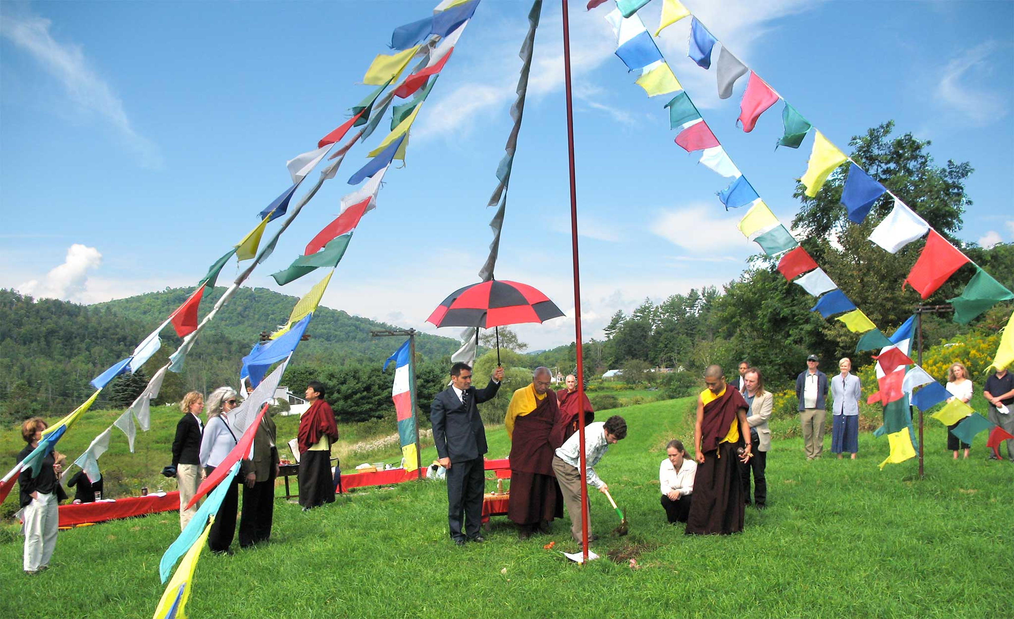 Future Stupa Site for Chogyam Trungpa at Karme Choling Meditation Retreat Center, Vermont