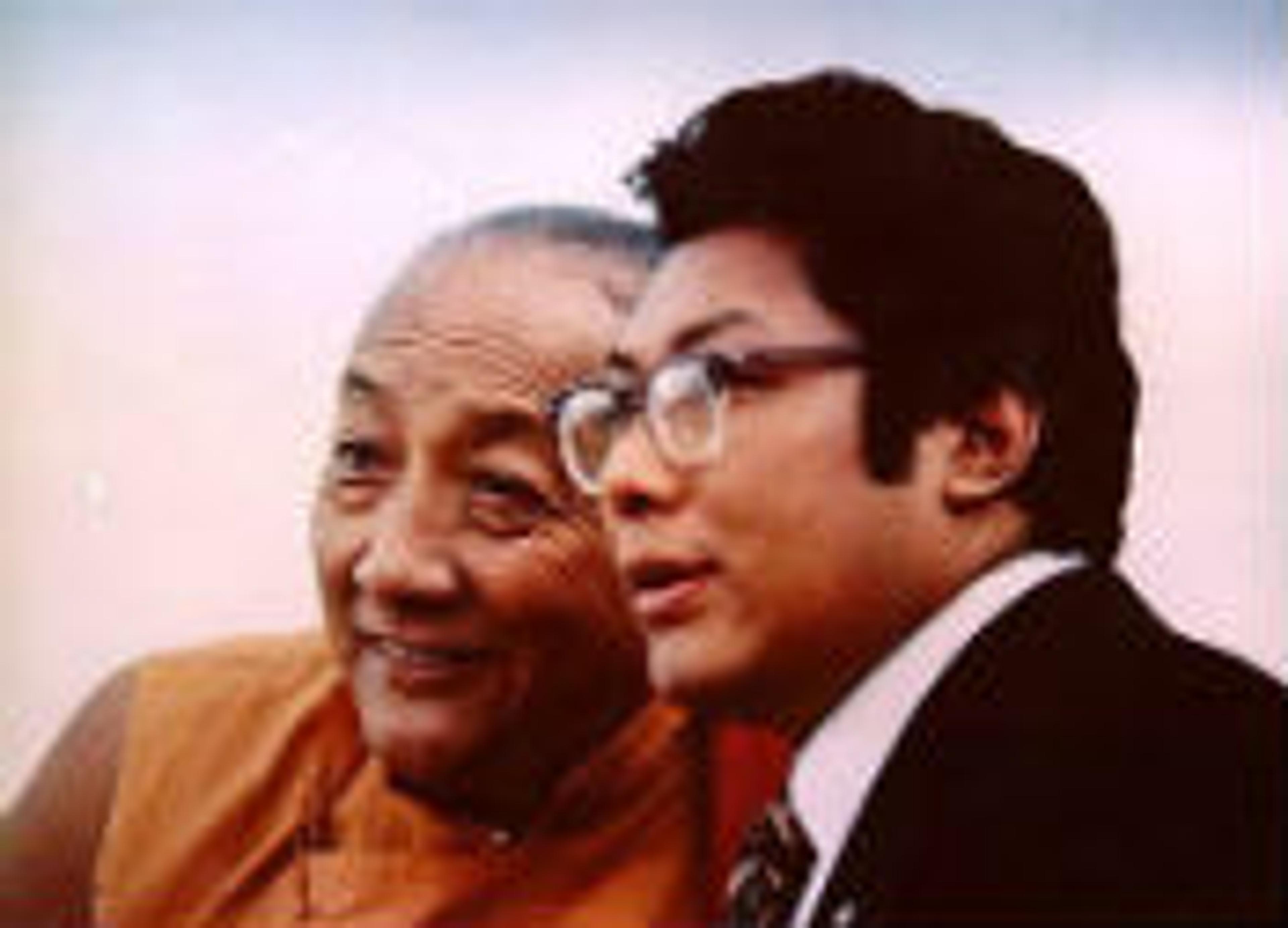 Khyentse RInpoche and Trungpa Rinpoche