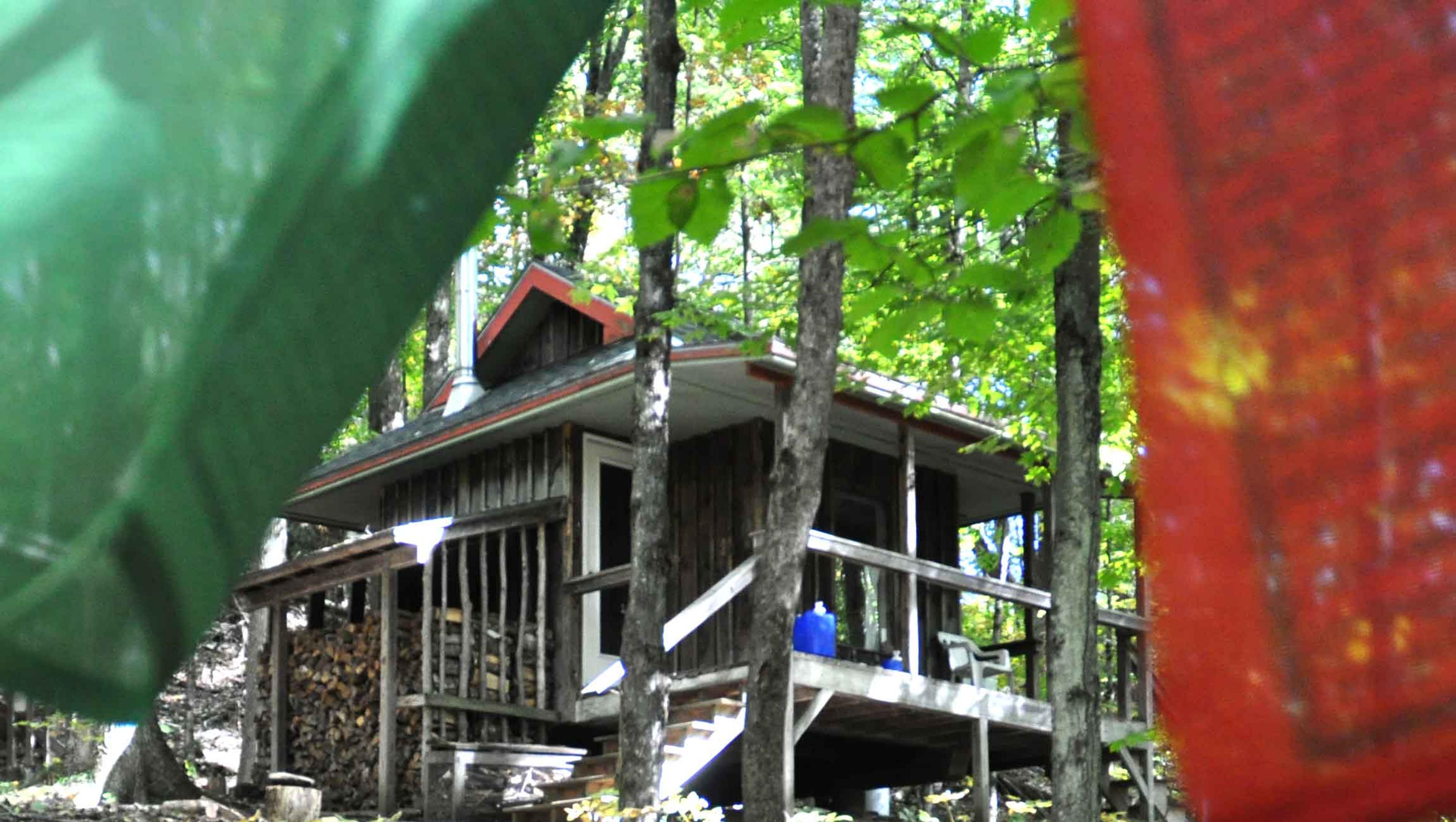 Great Eastern Sun, a solitary retreat cabin at Karme Choling Meditation Retreat Center, Vermont